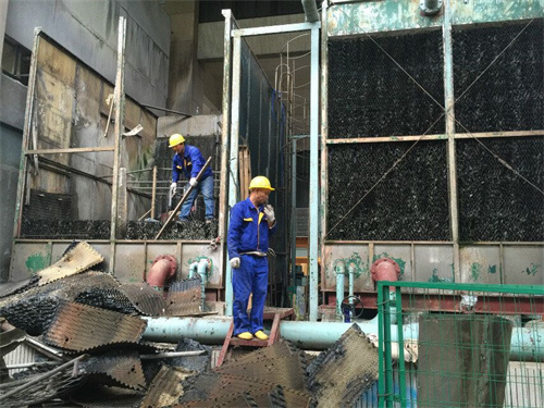 冷卻塔廠家解答冷卻塔著火原因及防護措施(冷卻塔故